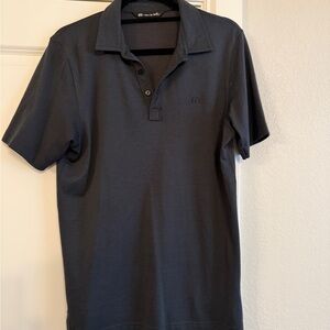 Travis Mathew Dark Gray Polo Shirt